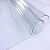 Скатертина м'яке (гнучке, рідке) скло захист для меблів Soft Glass (1.1х1.8м) товщина 1.5 мм Прозора, фото 2