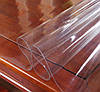 Скатертина м'яке (гнучке, рідке) скло захист для меблів Soft Glass (1.1х1.8м) товщина 1.5 мм Прозора, фото 6