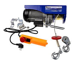 Електроталь Geko 500/1000 кг ! 2000 Ватт - 12/6 м (на пряму/через блок)