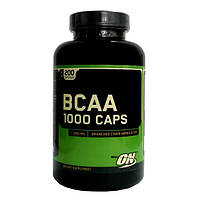 Амінокислоти BCAA 1000 (200 капс.) Optimum Nutrition