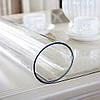 Скатертина м'яке (гнучке, рідке) скло захист для меблів Soft Glass (1.4х1.8м) товщина 1.5 мм Прозора, фото 6