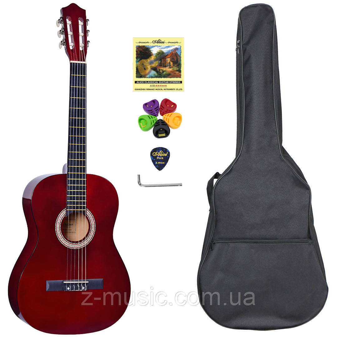 Гітара класична 4/4 Olive Tree CG-39 WR (чохол, медіатор, скарбничка, струна, ключ), фото 1