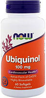 Убихинол Now Foods Ubiquinol 100 мг 60 капсул