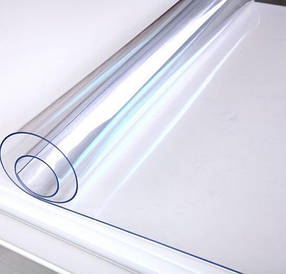 Скатертина м'яке (гнучке, рідке) скло захист для меблів Soft Glass (1.7х1.8м) товщина 1.5 мм Прозора