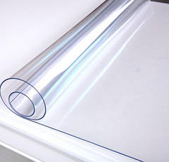 Скатертина м'яке (гнучке, рідке) скло захист для меблів Soft Glass (1.8х1.8м) товщина 1.5 мм Прозора, фото 2