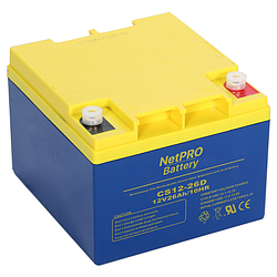 Акумулятор NetPRO CS12-26D