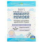 Nordic Naturals, Nordic Flora, порошок із пробіотиками для дітей від 6 місяців до 3 років,4 млрд КУО, 30 пакетиків