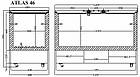 ATLAS 46 (438л) Морозильна скриня з глухою кришкою з нержавіючої сталі CRYSTAL Греція, фото 2