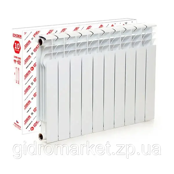 KOER 100 Bimetal-500 Радіатори Біметал