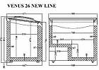 VENUS NL 26 (240л) Морозильна скриня з гнутим розсувним склом CRYSTAL S.A. Греція, фото 2