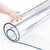Скатертина м'яке (гнучке, рідке) скло захист для меблів Soft Glass (2.4х1.8м) товщина 1.5 мм Прозора, фото 2