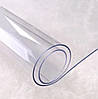 Скатертина м'яке (гнучке, рідке) скло захист для меблів Soft Glass (2.6х1.8м) товщина 1.5 мм Прозора, фото 2