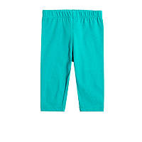 Дитячі капрі бриджі трикотажні дівчинці 86 бірюза Cool Club