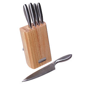 Набір ножів Kamille 6 предметів з нержавіючої сталі KM-5133