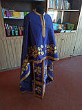 Грецьке вбрання священика в майстерні (габардин), фото 2