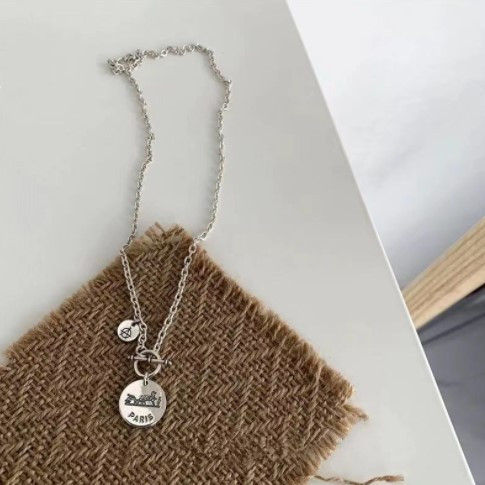 Ланцюг в кольорі срібло біжутерія,FS-537