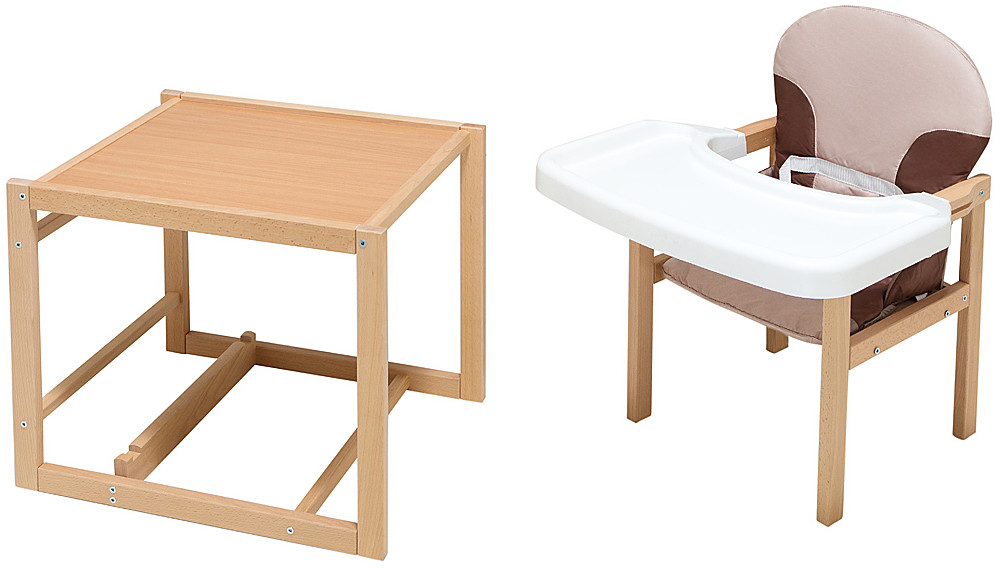 Стільчик-трансформер Babyroom Поні-230 eko бежевий / шоколад