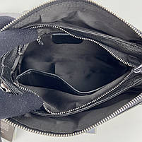 Жіноча шкіряна сумка через плече на три відділення Polina & Eiterou, фото 10