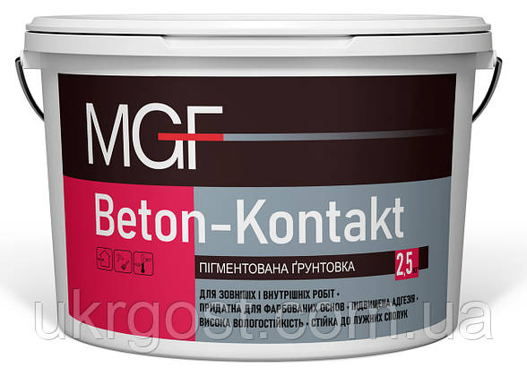 Ґрунтовка Beton-Kontakt MGF 2,5 кг, фото 2