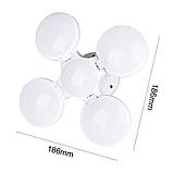 Ліхтар підвісний Лампа для кемпінгу акумуляторна LED з сонячною панеллю Camping Light з гачком яскравий, фото 8