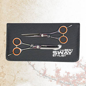 Набір перукарських ножиць Sway Grand 402 розмір 5,5 (110 402 set 5,50)