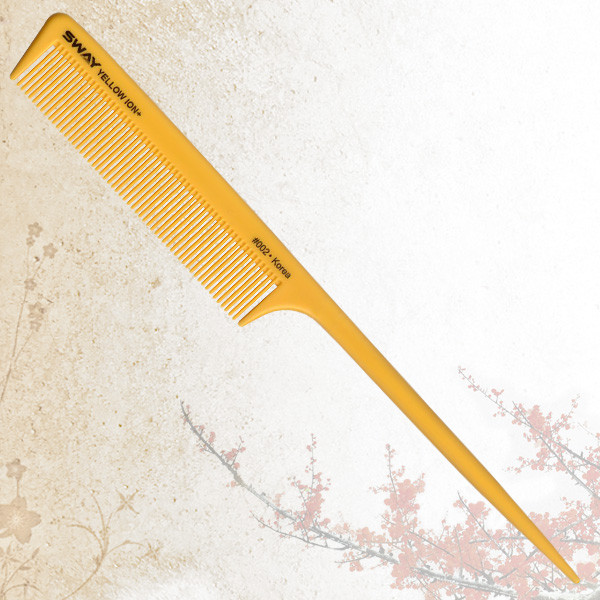 Перукарський гребінець Sway Yellow ion+ 002, фото 1
