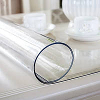 М'яке (гнучке, рідке) скло Soft Glass Захисна плівка для меблів (2.8х1.8м) товщина 1.5 мм Прозора