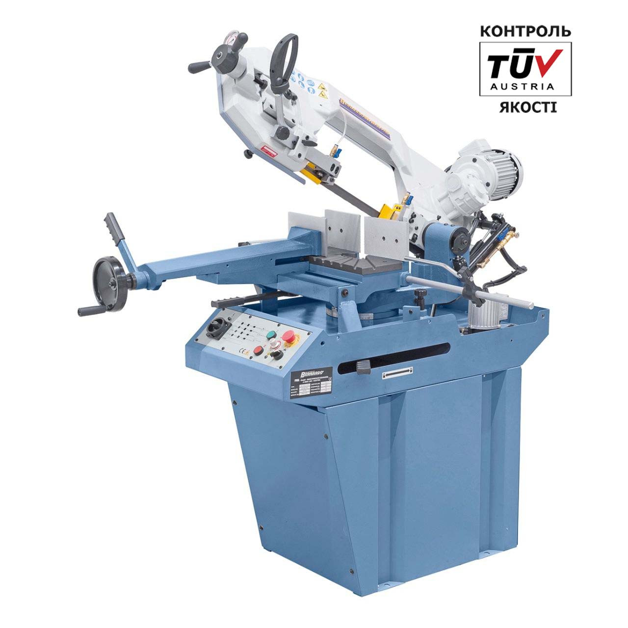 MBS 280 DG-V PRO СТРІЧКОПИЛКОВИЙ ВЕРСТАТ Від -45° до +60°