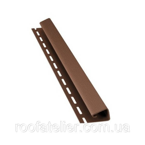 J профіль Bryza / Бриза 3м коричневий Польща