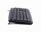 Клавіатура стандартна Gembird KB-U-103-UA, USB, українська розкладка, чорний колір - MegaLavka, фото 2
