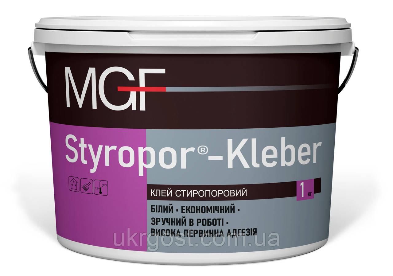 Клей стиропоровий MGF Styropor-Kleber M18 1 кг