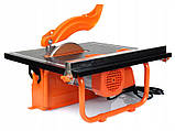 Плиткоріз електричний настільний Schwarzbau ! 1300-1500 Вт, 180 мм, Водяне охолодження, фото 5