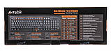 Клавіатура A4Tech KR-83 USB (Black), X-slim w/Ukr Comfort Key - MegaLavka, фото 2