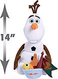 Великий плюшевий Олаф Знайди ной ніс Find My Nose Olaf Plush, фото 6