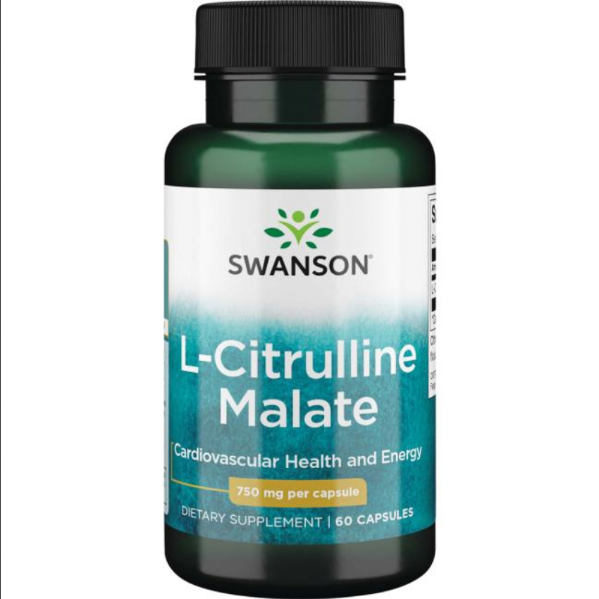 Л-Цитрулін малат/L-Citrulline Malate 750 mg 60 Caps