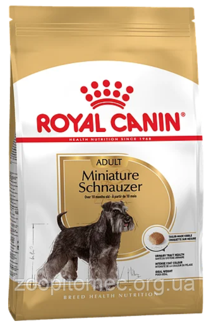 Корм для собак Royal Canin (Роял Канін) Schnauzer Adult породи мініатюрний шнауцер, 7,5 кг