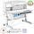 Дитячий стіл-трансформер ErgoKids Romana Multicolor, 2 кольори, фото 7
