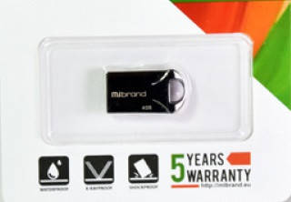 Флеш-пам`ять 32GB "Mibrand" Hawk USB2.0 black №0686
