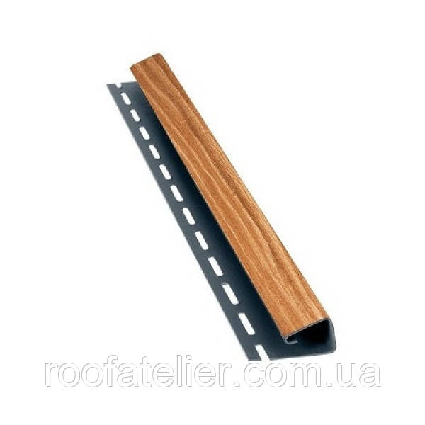 J профіль Bryza / Бриза 3м золотий горіх Польща, фото 1