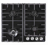 Газова варильна поверхня емаль HSF640-F2 CEST (BK) чорна емаль