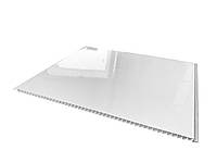 Панель пластикова "Panelit" Білий 37,5 см (6,00 м*0,375 м)