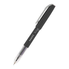 Ручка гелева Autographe, 0,5 мм, чорна, фото 2