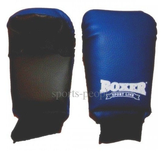 Рукавички (накладки) для карате Boxer, шкіра, розмір L