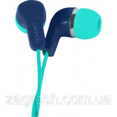 Promo Ціна! Навушники Canyon Blue-Green (CNS-CEPM02GBL) - тільки на ZaGrosh.com.ua