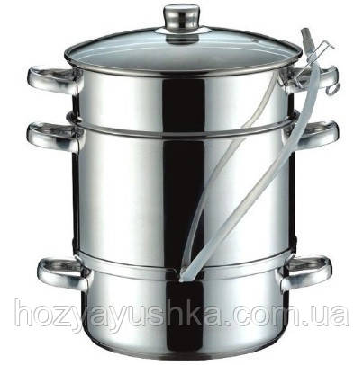 Соковарка помічниця 9 літрів неіржавка сталь, фото 1