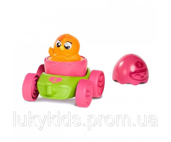 Розвиваюча іграшка Tomy Моя перша машинка Яскраве яйце рожеве (T73088-1)