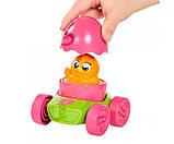 Розвиваюча іграшка Tomy Моя перша машинка Яскраве яйце рожеве (T73088-1), фото 3