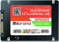 Накопитель SSD 240GB Mibrand Spider 2.5" SATAIII 3D TLC (MI2.5SSD/SP240GB) Bulk