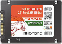 Накопитель SSD 256GB Mibrand Caiman 2.5" SATAIII 3D TLC (MI2.5SSD/CA256GB) Bulk