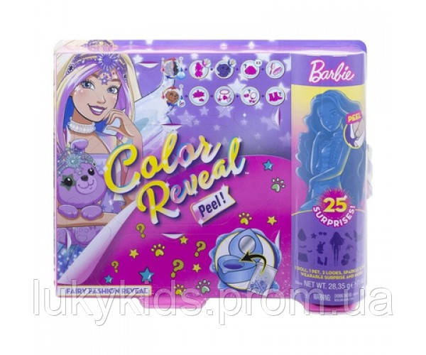 Набір-сюрприз Barbie Color Reveal Фея (GXY20/GXV94)